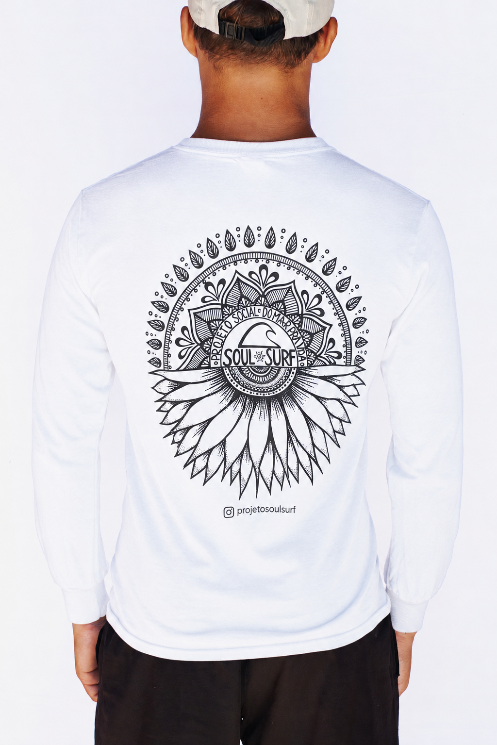 Camiseta Manga Longa Mandala