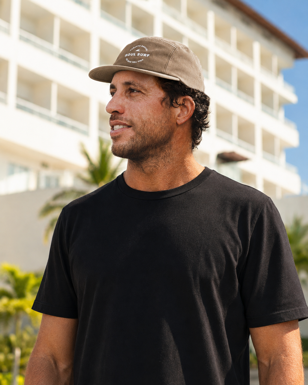 Boné Soul Surf Bege Escuro