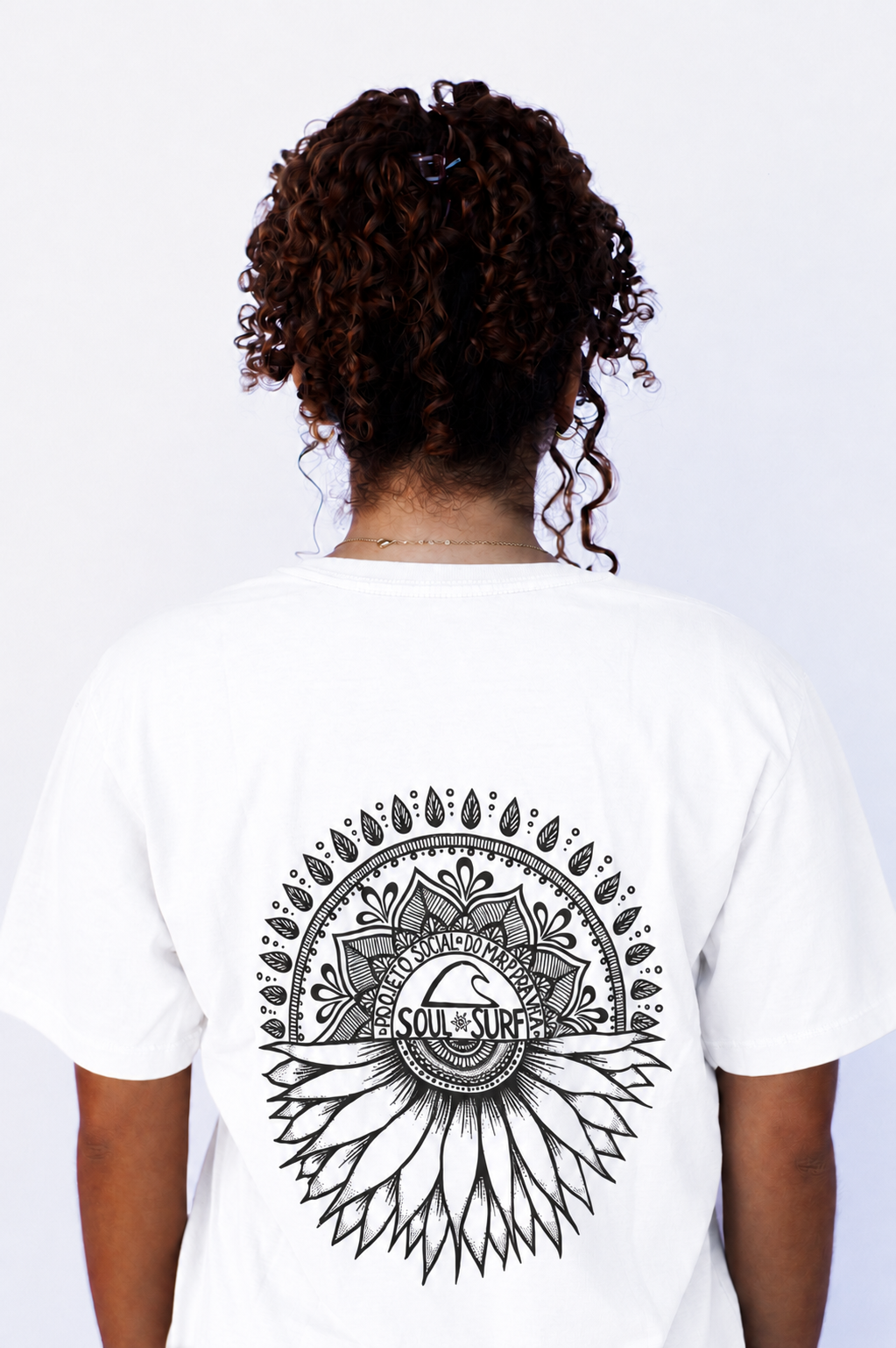 Camiseta Algodão Mandala Soul Surf