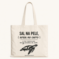 Ecobag Soul Surf em lona natural