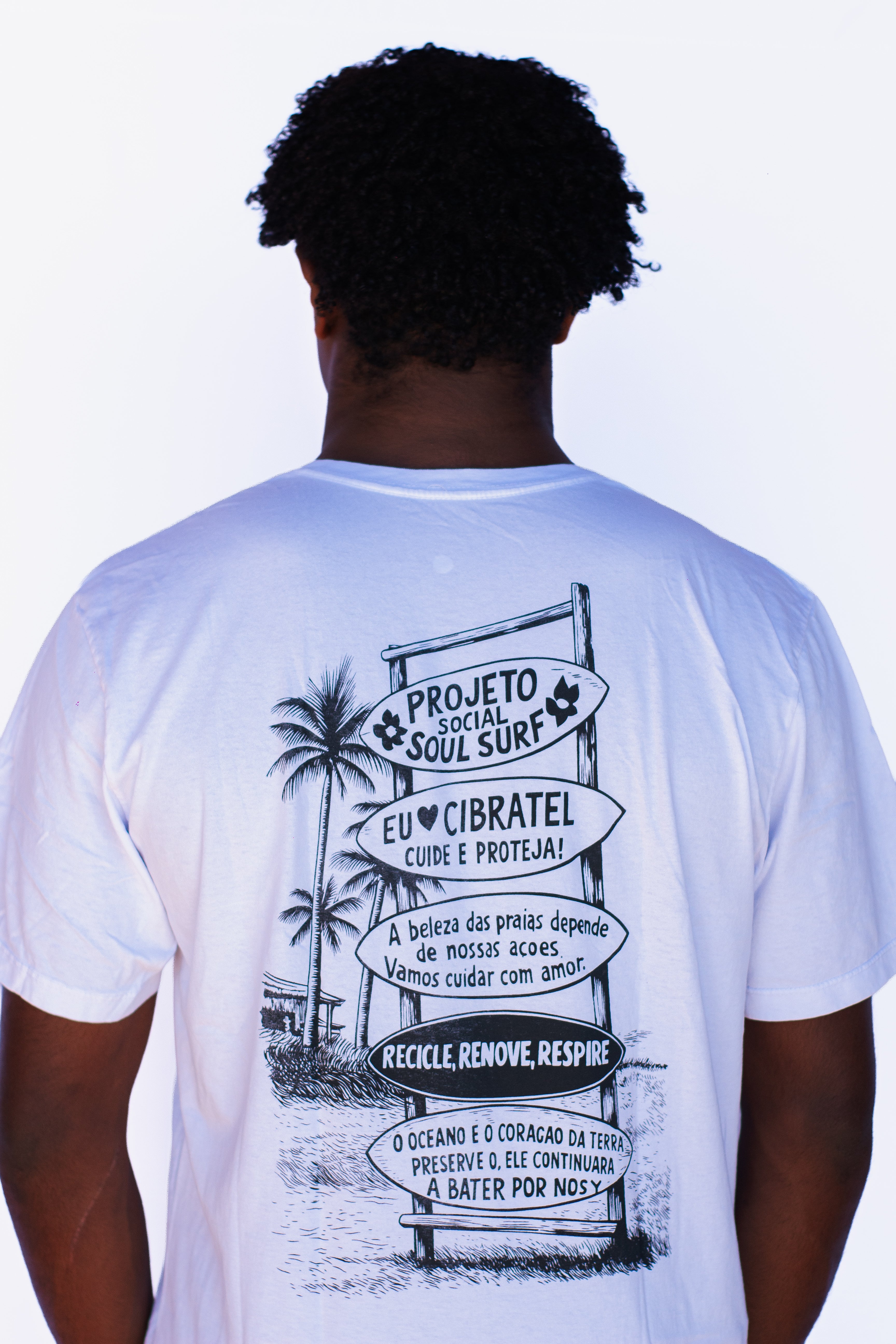 Camiseta Algodão Prancha Soul Surf