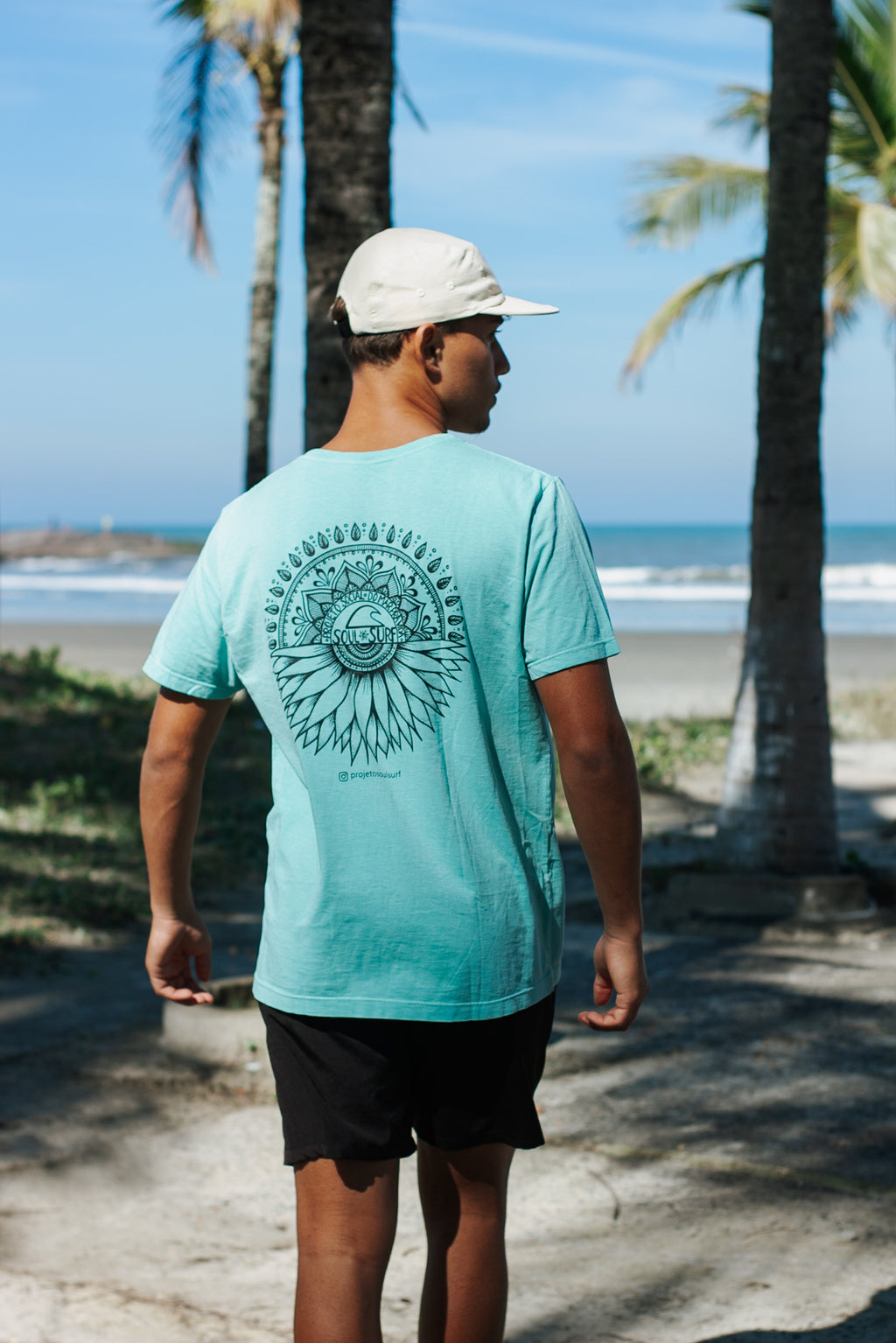 Camiseta Estonada Mandala Soul Surf