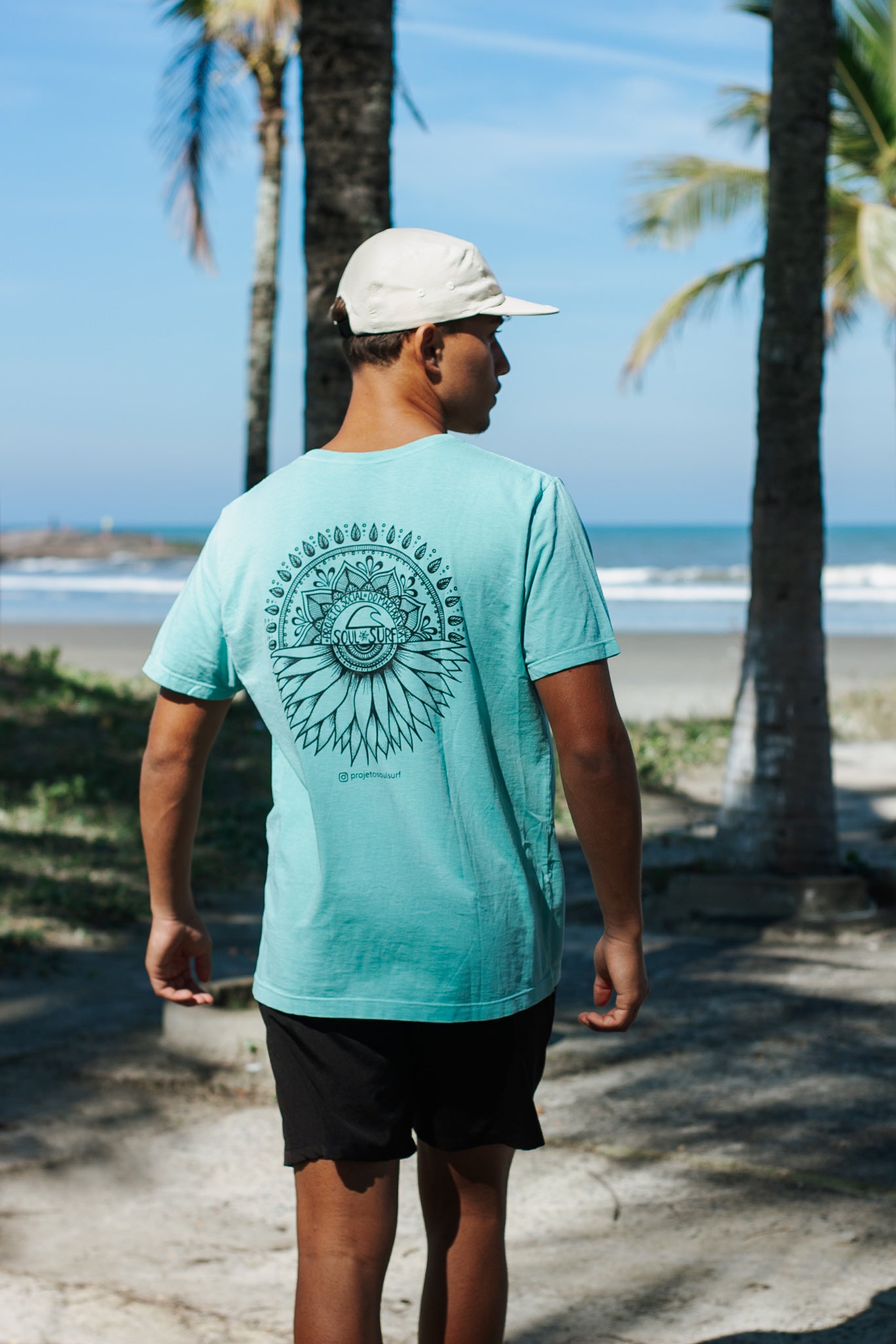 Camiseta Estonada Mandala Soul Surf