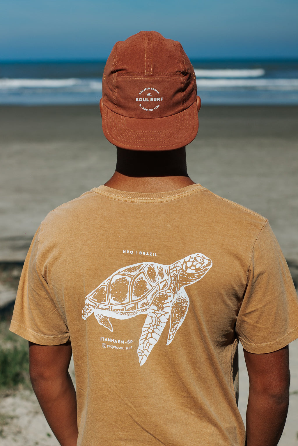 Camiseta Estonada Tartaruga Soul Surf