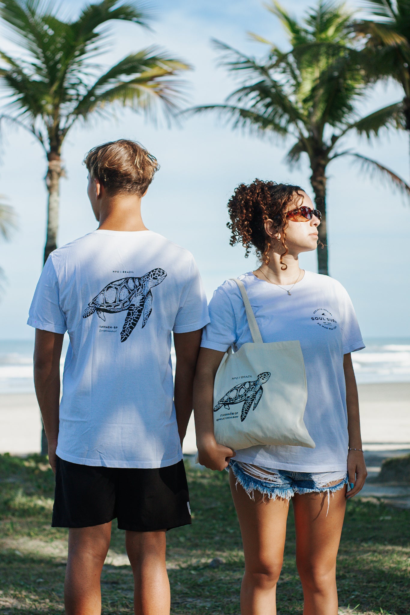 Camiseta Estonada Tartaruga Soul Surf